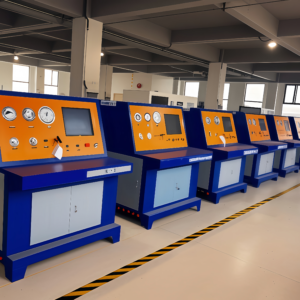 Hydraulic Testing Machine for Seamless Gas Cylinders by External Measurement Method